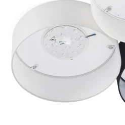 Lindby Janita LED plafondlamp, 3-lamps, driekleurig