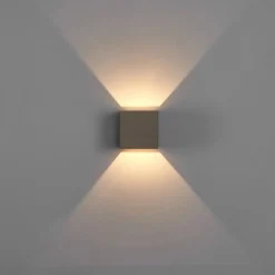 Lindby Jayden wandlamp in hoekige vorm, set van 2