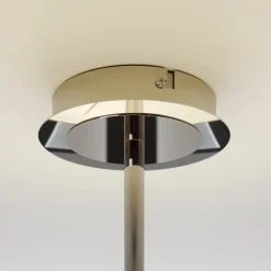 Lindby Josia plafondlamp, wit, stof, Ø 47 cm, E27
