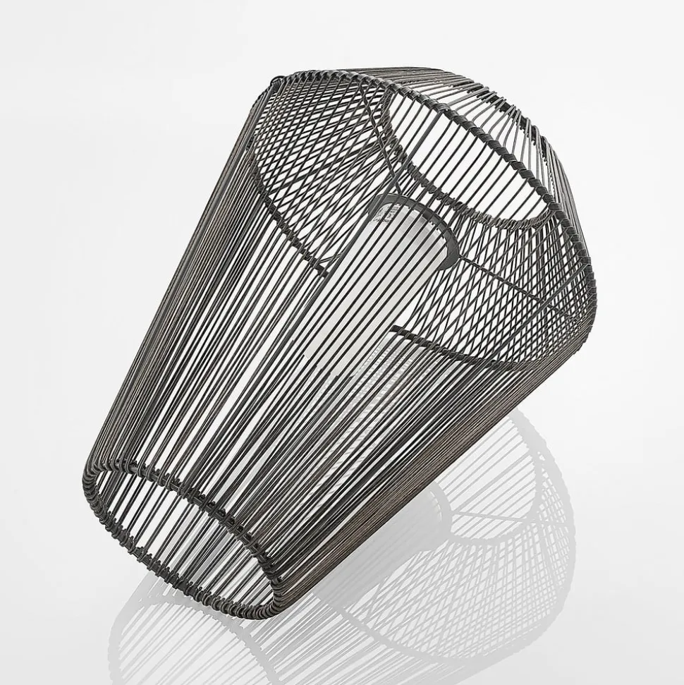 Lindby Kaati LED solar-lantaarn, rotanoptiek 37 cm