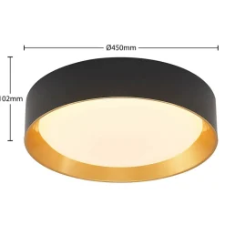 Lindby Kambia LED plafondlamp, 45 cm