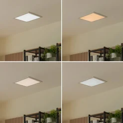 Lindby Kenma LED paneel, CCT, 29,6 cm x 29,6 cm