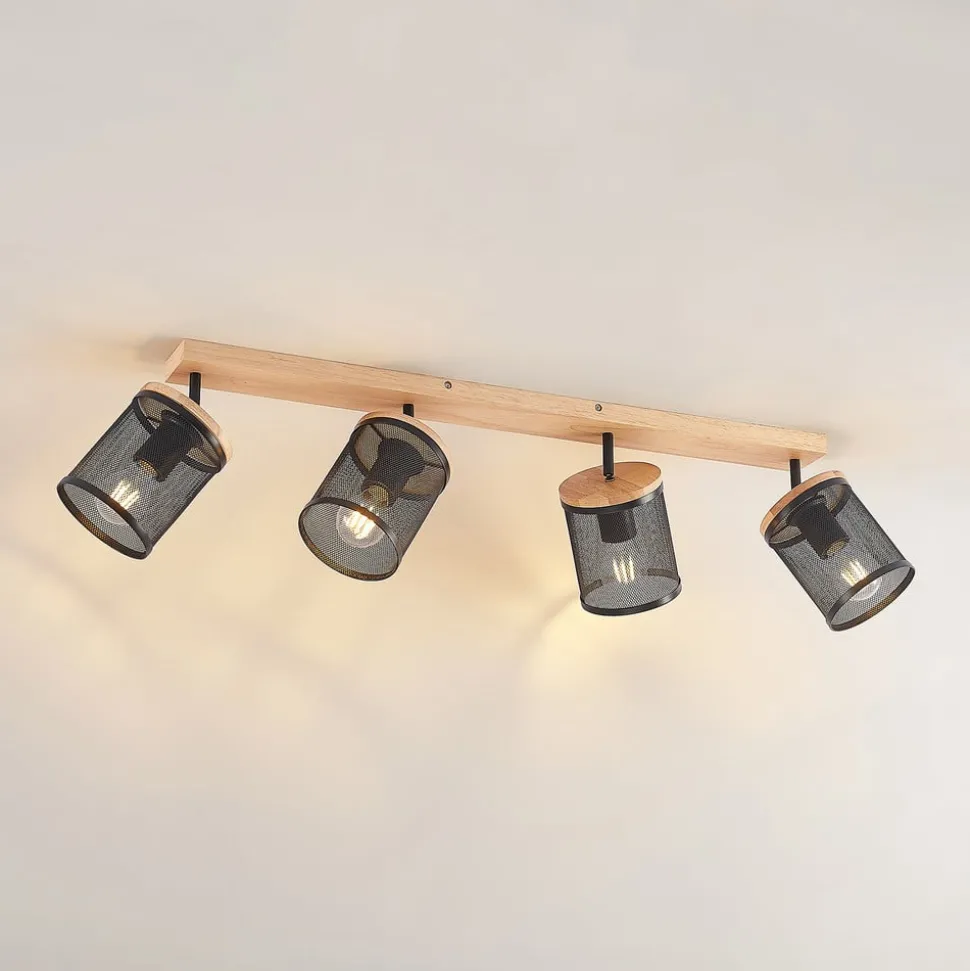 Lindby Kiriya plafondspot, 4-lamps