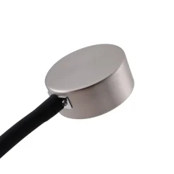 Lindby klemlamp Jyla nikkel/zwarte lens 3000K flexibele arm