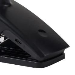 Lindby klemlamp Maori, zwart, metaal, CCT