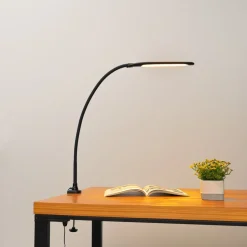 Lindby klemlamp Nilay, hoogte 70 cm, CCT, thuiskantoor