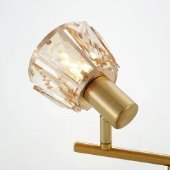 Lindby Kosta plafondlamp, 2-lamps, messing