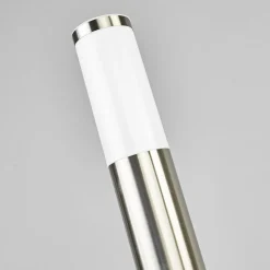 Lindby Kristof tuinpadverlichting, roestvrij staal, 110 cm hoog, E27