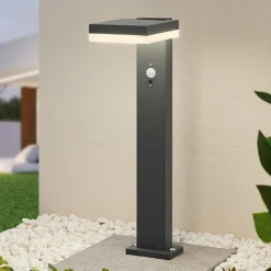 Lindby Laira LED solar-sokkellamp, 50 cm