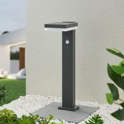 Lindby Laira LED solar-sokkellamp, 50 cm