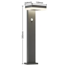 Lindby Laira LED solar-sokkellamp, 50 cm