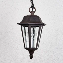 Lindby Lamina buiten hanglamp, Ø 18 cm, lantaarn, E27