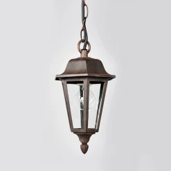 Lindby Lamina buiten hanglamp, Ø 18 cm, lantaarn, E27
