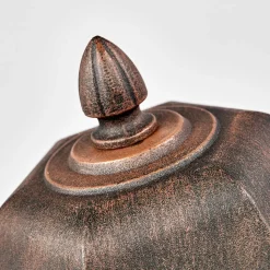 Lindby Lamina sokkellamp, 39 cm, lantaarn, metaal, E27