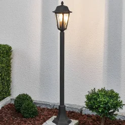 Lindby Lamina tuinpadverlichting, 103 cm, lantaarn, metaal, E27