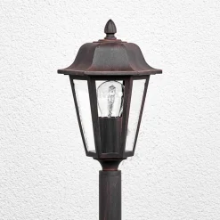 Lindby Lamina tuinpadverlichting, 103 cm, lantaarn, metaal, E27