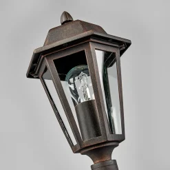 Lindby Lamina tuinpadverlichting, 103 cm, lantaarn, metaal, E27