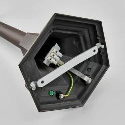 Lindby Lamina tuinpadverlichting, 103 cm, lantaarn, metaal, E27