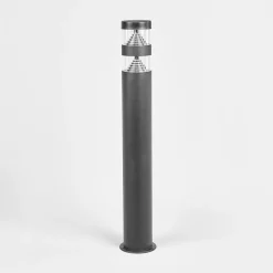 Lindby Lanea LED tuinpadverlichting, 60 cm, zwart, roestvrij staal, IP44