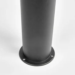 Lindby Lanea LED tuinpadverlichting, 60 cm, zwart, roestvrij staal, IP44