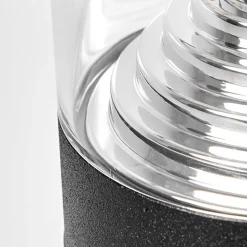 Lindby Lanea LED tuinpadverlichting, 60 cm, zwart, sensor, IP44