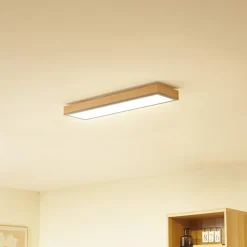 Lindby Laviona LED plafondlamp, lang, 80 cm