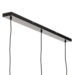 Lindby Lawenta hanglamp met houten kappen