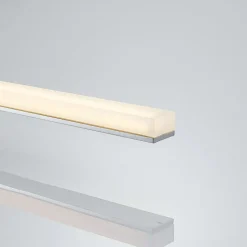 Lindby LED badkamer plafondlamp Levke, 116 cm, dimbaar, IP44