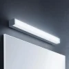 Lindby LED badkamerlamp Klea, 60 cm, chroom, metaal, IP44
