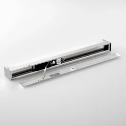 Lindby LED badkamerlamp Klea, 60 cm, chroom, metaal, IP44