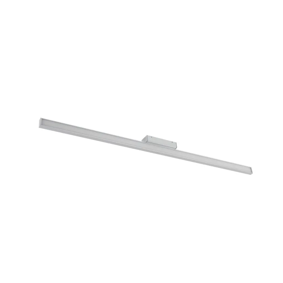 Lindby LED badkamerspiegel lamp Alenia, 120cm, IP44, grijs