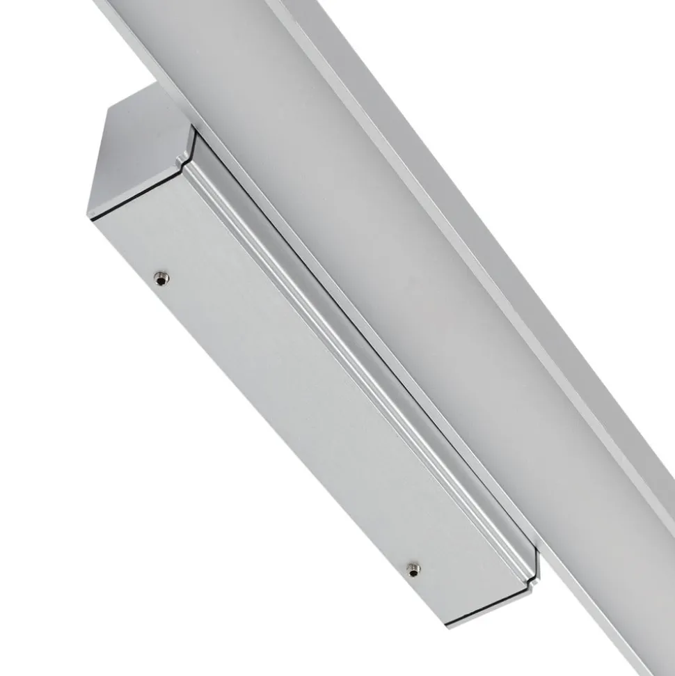 Lindby LED badkamerspiegel lamp Alenia, 120cm, IP44, grijs