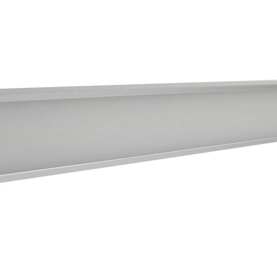 Lindby LED badkamerspiegel lamp Alenia, 120cm, IP44, grijs