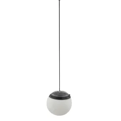 Lindby LED buiten hanglamp Eleia, RGBW, 20 cm, oplaadbare batterij