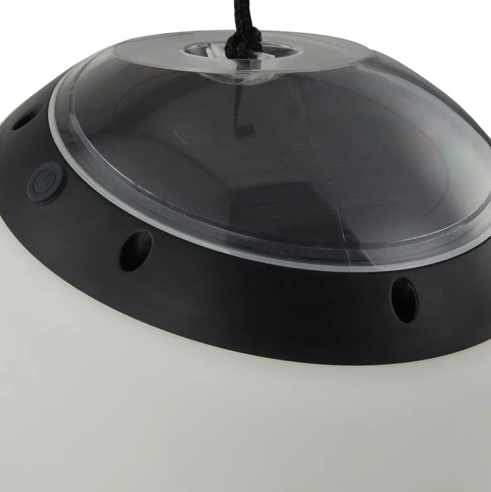 Lindby LED buiten hanglamp Eleia, RGBW, 20 cm, oplaadbare batterij