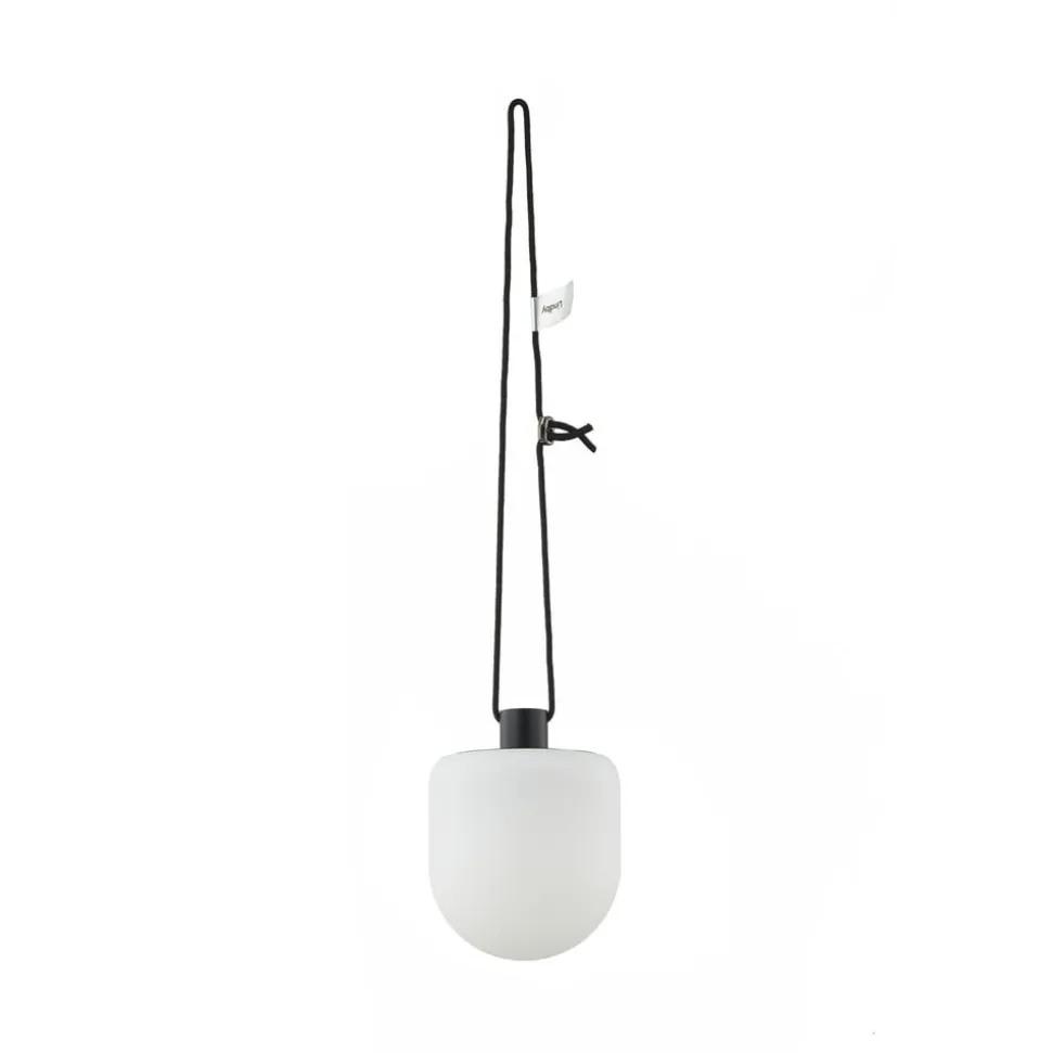 Lindby LED buiten hanglamp Eleia, 2.700 K, 16 cm, oplaadbare batterij