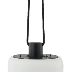 Lindby LED buiten hanglamp Eleia, 2.700 K, 16 cm, oplaadbare batterij