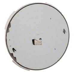 Lindby LED buiten plafondlamp Lahja, wit, sensor, IP65