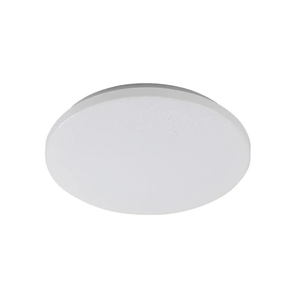 Lindby LED buiten plafondlamp Astera, wit, 3.000 K, Ø 33 cm