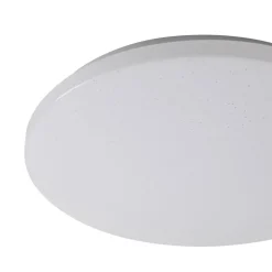 Lindby LED buiten plafondlamp Astera, wit, 3.000 K, Ø 33 cm