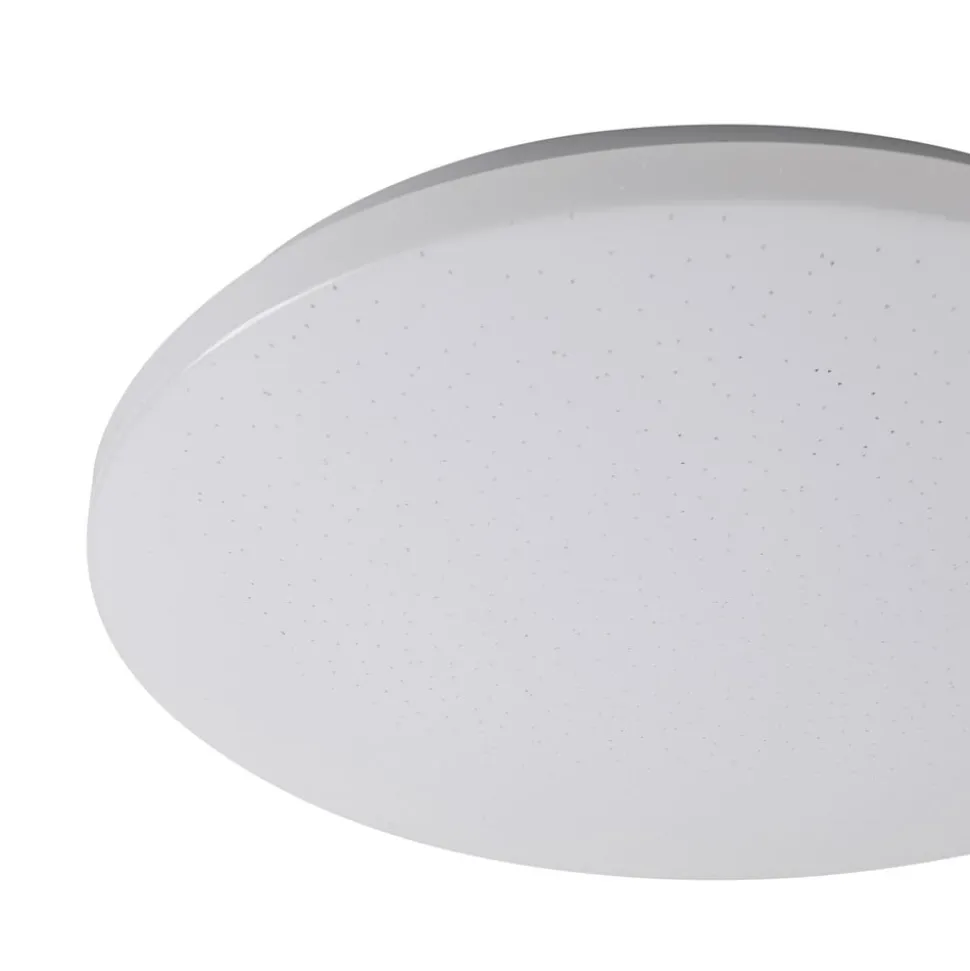Lindby LED buiten plafondlamp Astera, wit, 3.000 K, Ø 33 cm