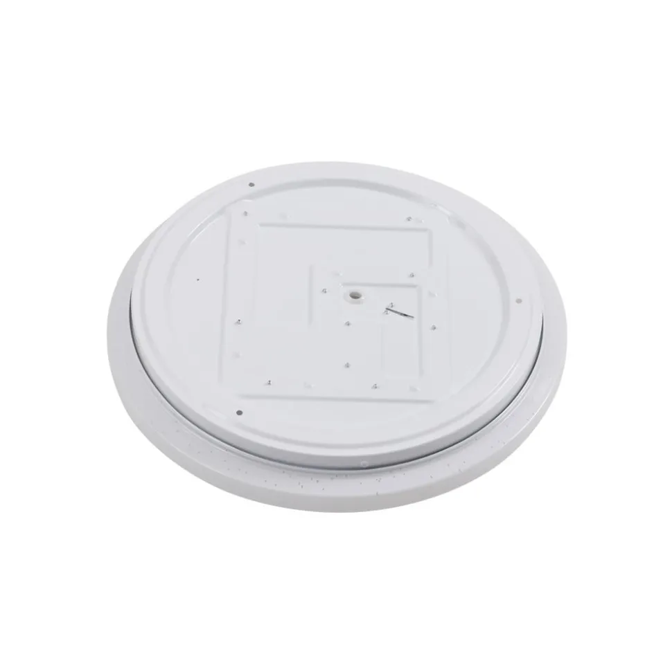 Lindby LED buiten plafondlamp Astera, wit, 3.000 K, Ø 33 cm