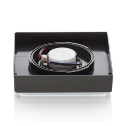 Lindby LED buiten plafondlamp Nermin, 22 cm, IP65, hoekig