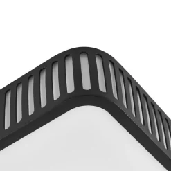 Lindby LED buiten plafondlamp Lurinda, 26 cm zwart, IP44