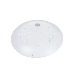 Lindby LED buiten plafondlamp Naira, wit, sensor, 30 cm, IP65
