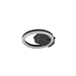 Lindby LED buiten plafondlamp Finian, Ø 22 cm, CCT, dimbaar