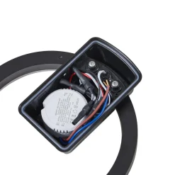 Lindby LED buiten plafondlamp Finian, Ø 22 cm, CCT, dimbaar