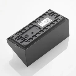 Lindby LED buiten wandlamp Malim, 25 cm, antraciet, IP65