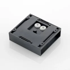 Lindby LED buiten wandlamp Ugar, 13cm, antraciet, omhoog/omlaag