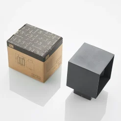 Lindby LED buiten wandlamp Esani, antraciet, omhoog/omlaag, IP54